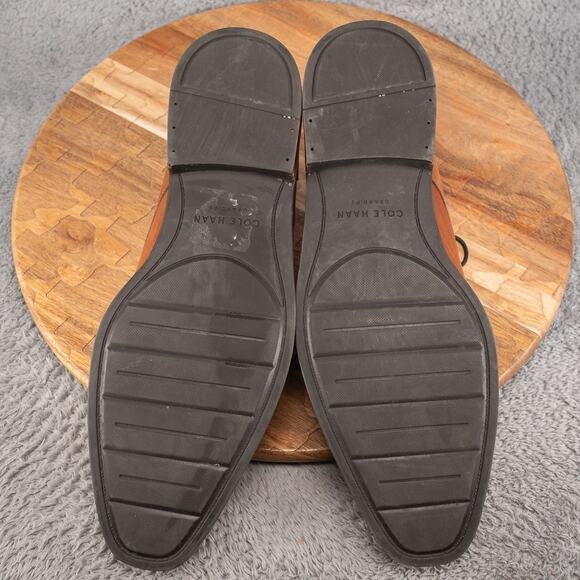 Cole Haan Grand Os Lace Up Oxford Size 11.5 M Brown Leather C27033 - Picture 7 of 7